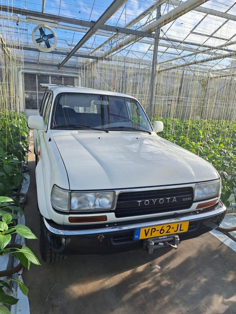 Toyota landcruiser, Stof, Overige carrosserieën, Wit, Particulier