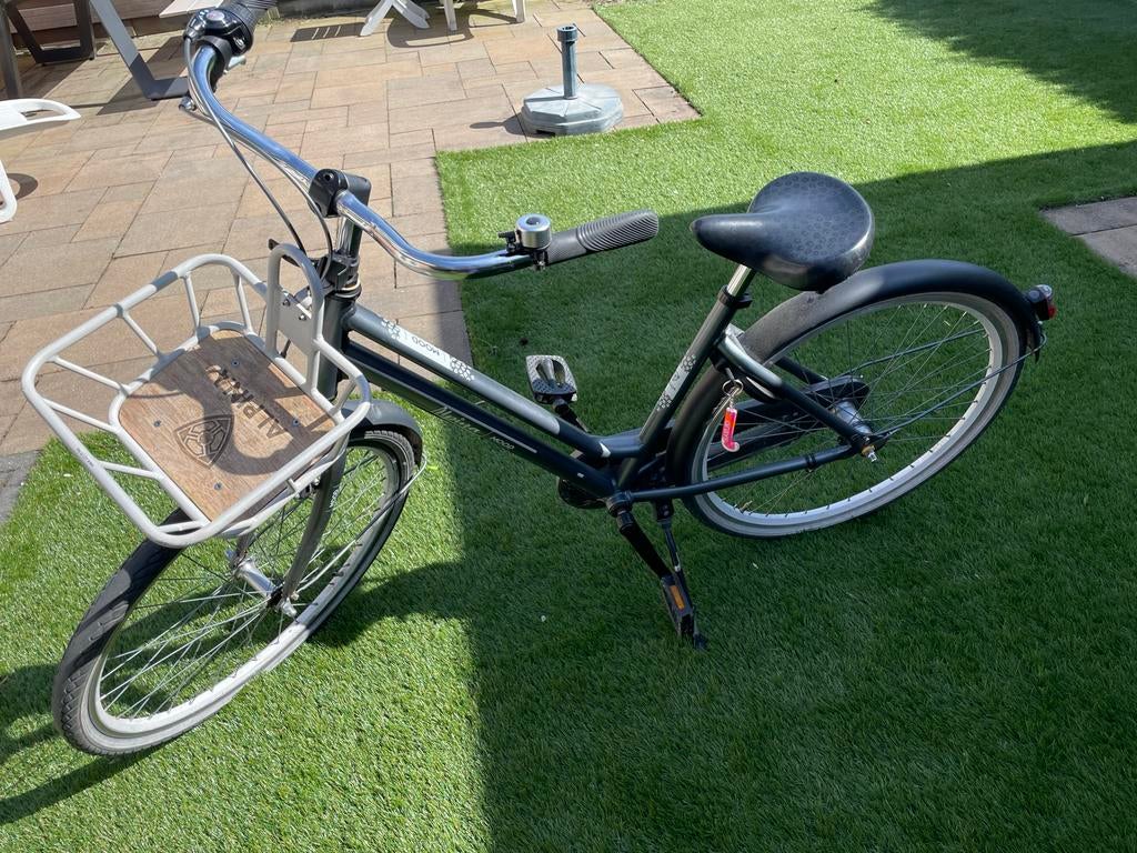 Alpina Mood 26 inch meisjesfiets met voordrager, Fietsen en Brommers, Fietsen | Meisjes, Ophalen, Gebruikt, 26 inch of meer, Handrem