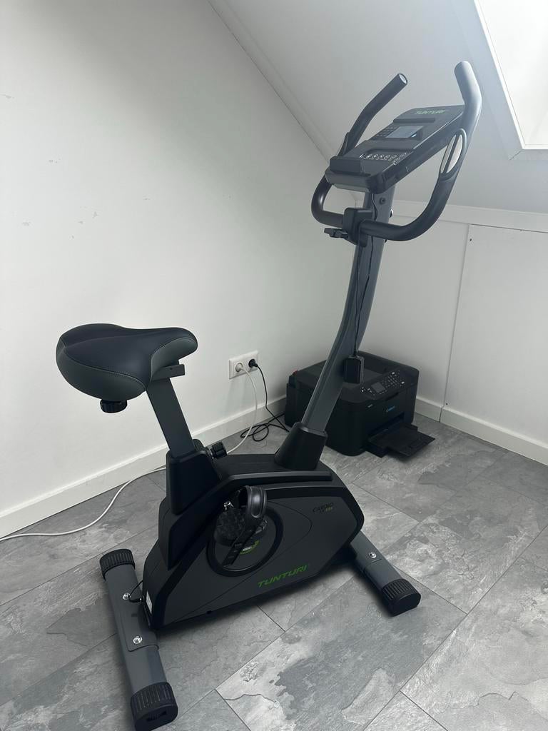 Tunturi Cardio Fit E35 Hometrainer - Bluetooth, Ophalen, Zo goed als nieuw, Metaal, Benen
