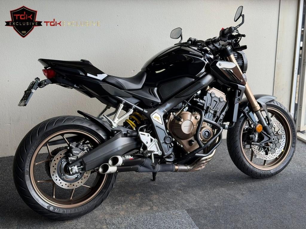 HONDA CB 650 R FULL OPTIONS! CB650R BLACK EDITION IXIL, Motoren, 4 cilinders, 649 cc, Bedrijf, Meer dan 35 kW