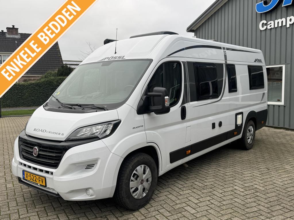 Pössl Roadcruiser 640 | 2020 | Enkele bedden | Comp, Caravans en Kamperen, Ringverwarming, Fiat, Pössl, Bedrijf