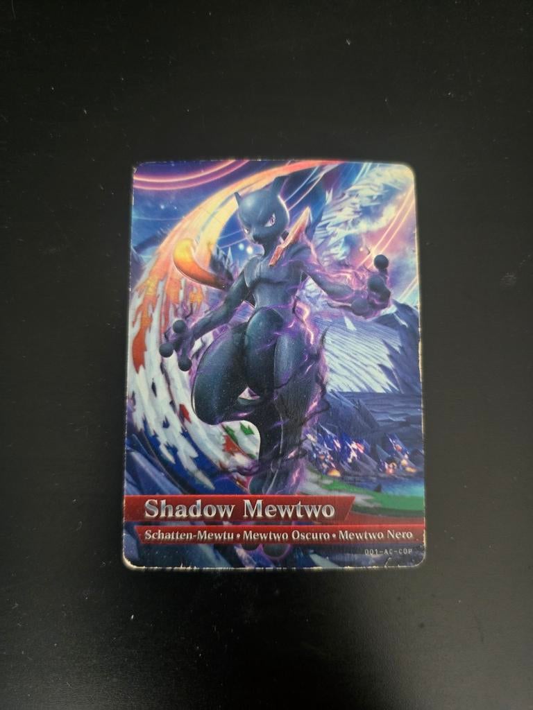 Shadow Mewtwo Amiibo kaart, Ophalen of Verzenden, Gebruikt, Losse kaart