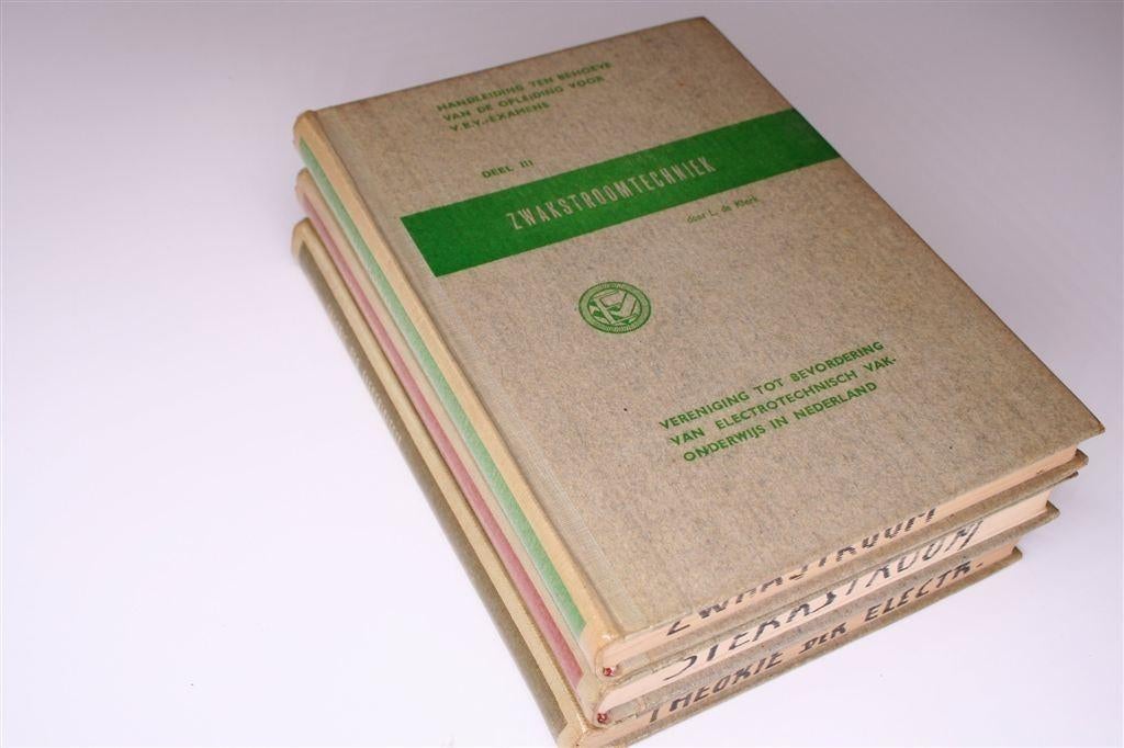 V.E.V. Elektrotechniek [3-delige set] — Theorie, Stroom, Boeken, Techniek, Ophalen of Verzenden, Gelezen, Bouwkunde