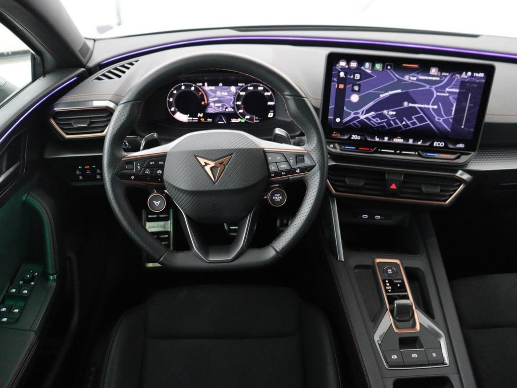 Cupra Leon 1.5 e-Hybrid Business | Stoelverwarming | Adaptiv, 4 cilinders, 1573 kg, Alcantara, Plug-in hybride