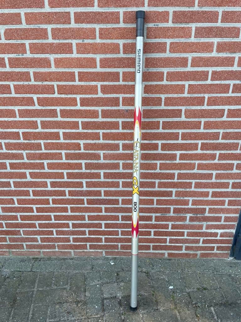 Shimano catana cx vaste stok 8 meter, Ophalen of Verzenden, Zo goed als nieuw, Vaste hengel