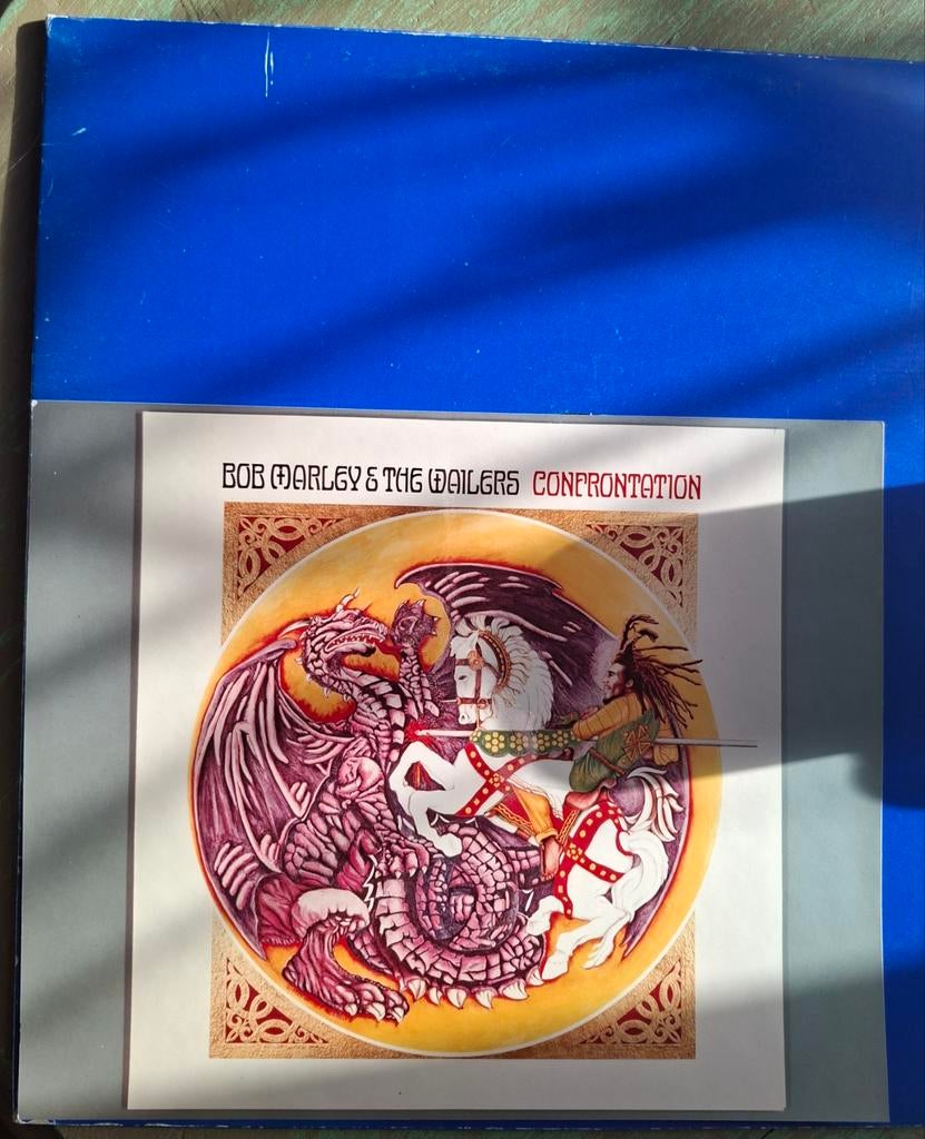 Bob Marley & The Wailers Confrontation Zeldzame testpersing, Cd's en Dvd's, Vinyl | Rock, Zo goed als nieuw, Overige genres, 12 inch