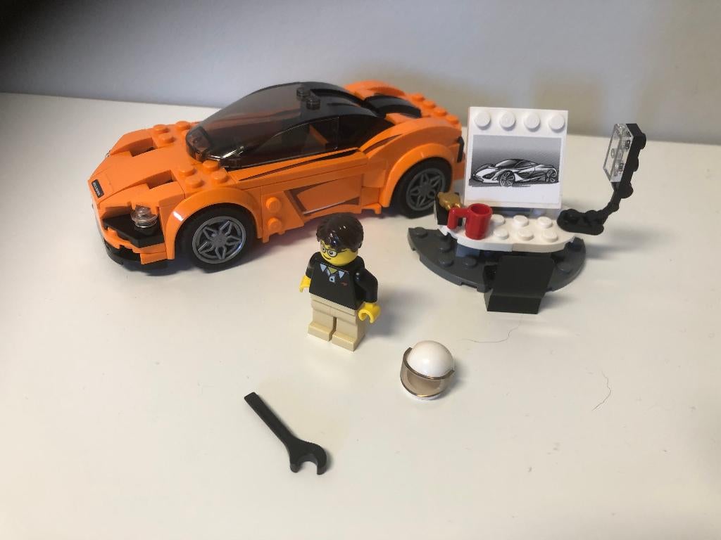 Lego Speed 75880 McLaren 720S, Lego, Zo goed als nieuw, Complete set, Compleet