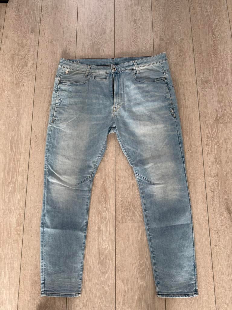 G-star raw jeans d-staq 3d slim maat 38-32, Ophalen of Verzenden, Zo goed als nieuw, Blauw, W36 - W38 (confectie 52/54)