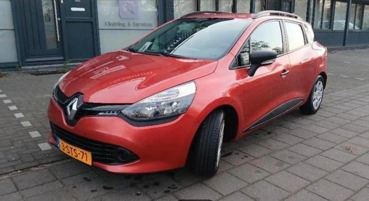 Renault Clio Energy TCe 90pk S&S 2013 Rood, Voorwielaandrijving, Stof, Origineel Nederlands, Handgeschakeld