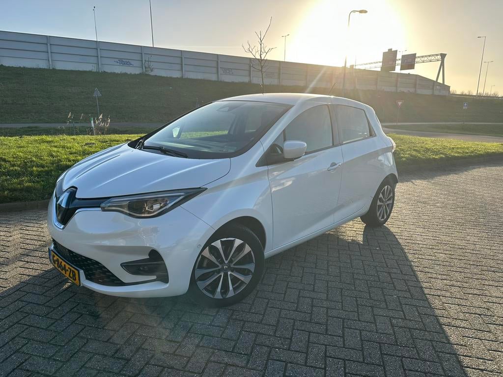 Renault zoe Koopaccu NAP Z.E. 50 INTENS, 136 pk, 180 min, Wit, Origineel Nederlands
