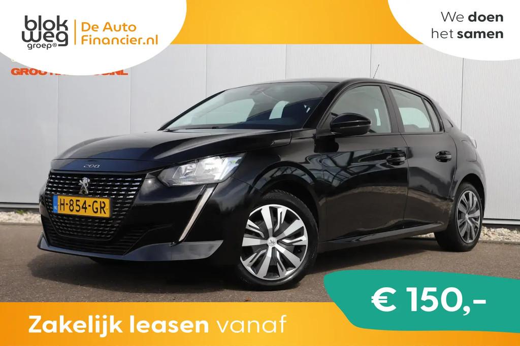 Peugeot 208 1.5 BlueHDi Blue Lease Active € 10.900,00, Auto's, Peugeot, Stof, Gebruikt, Zwart, 1065 kg