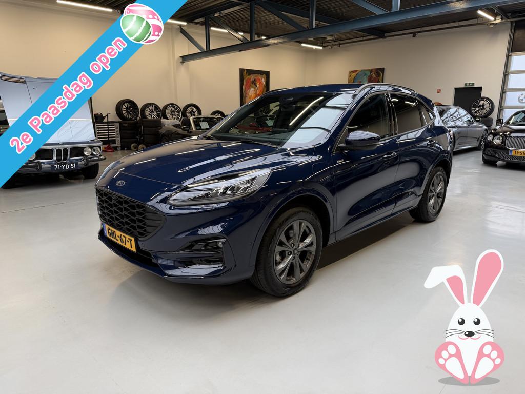 Ford Kuga 2.5 PHEV ST-Line LED ACC Achteruitrijcamera Carpla, Gebruikt, 4 cilinders, Met garantie (alle), Blauw