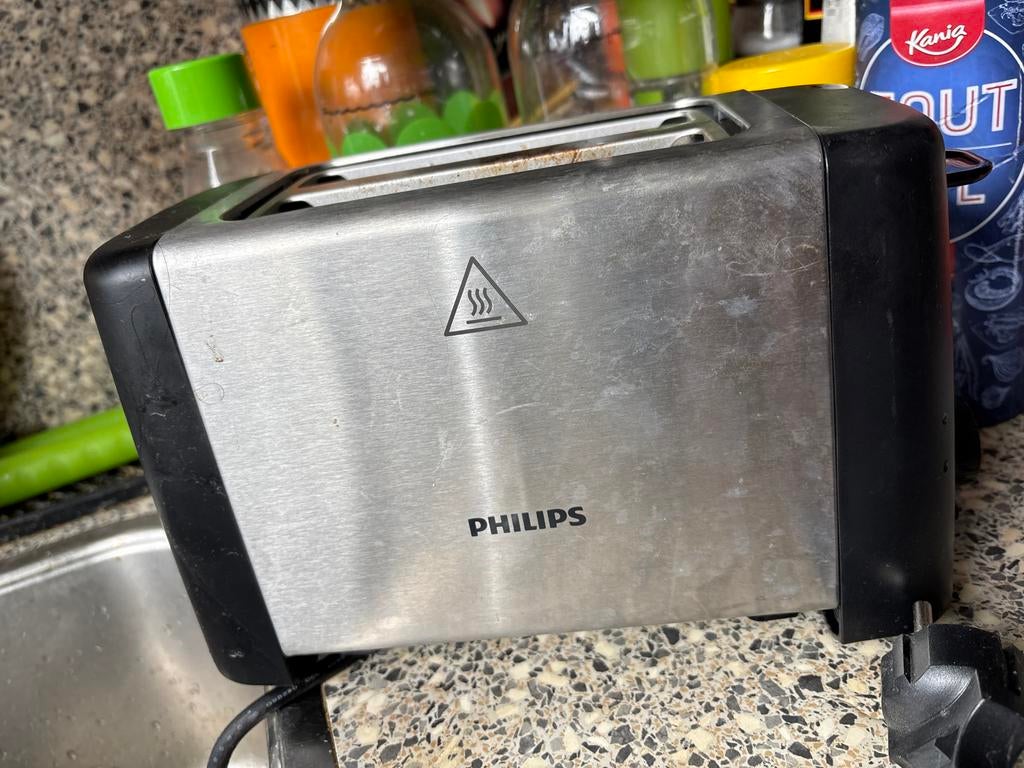 Philips broodrooster - Gebruikt maar functioneel, Ophalen of Verzenden, Gebruikt