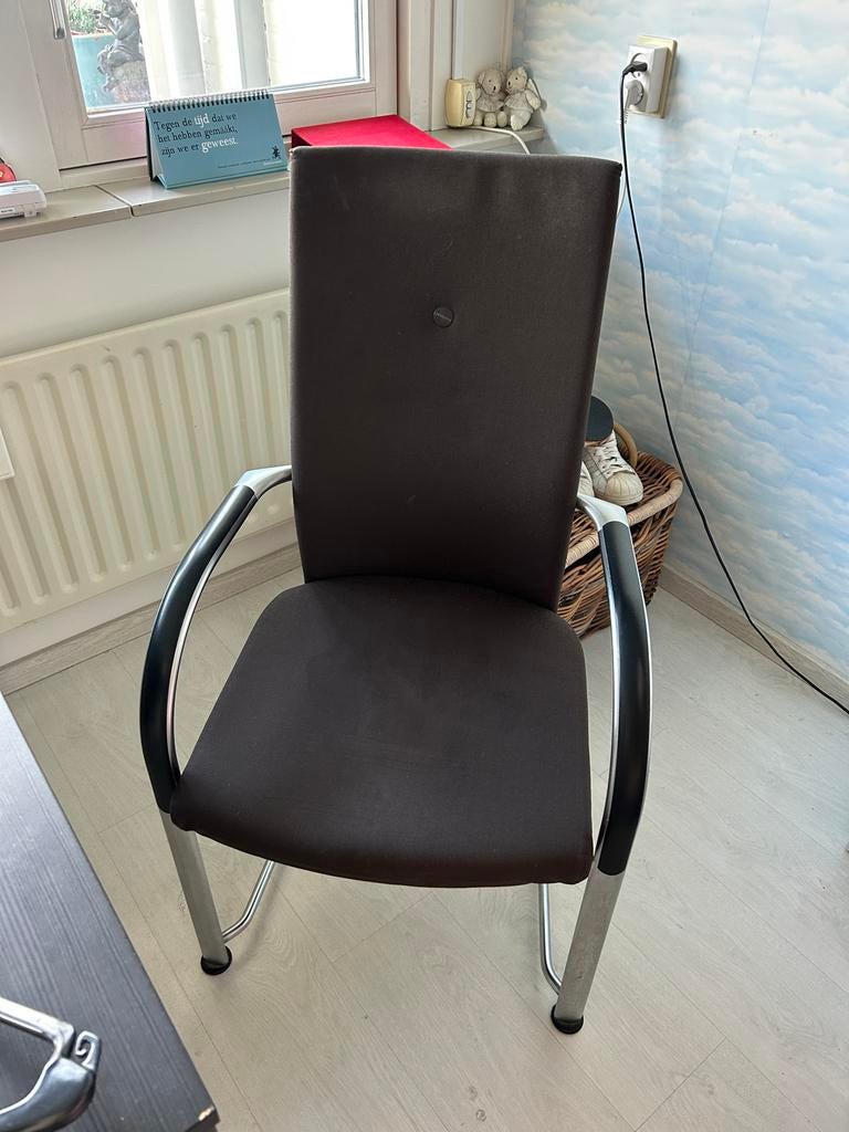 Fritz Hansen stoel, Huis en Inrichting, Stoelen, Ophalen, Gebruikt, Bruin, Eén