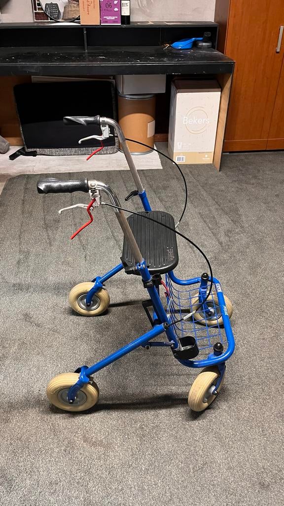 Stevige rollator, Ophalen, Gebruikt