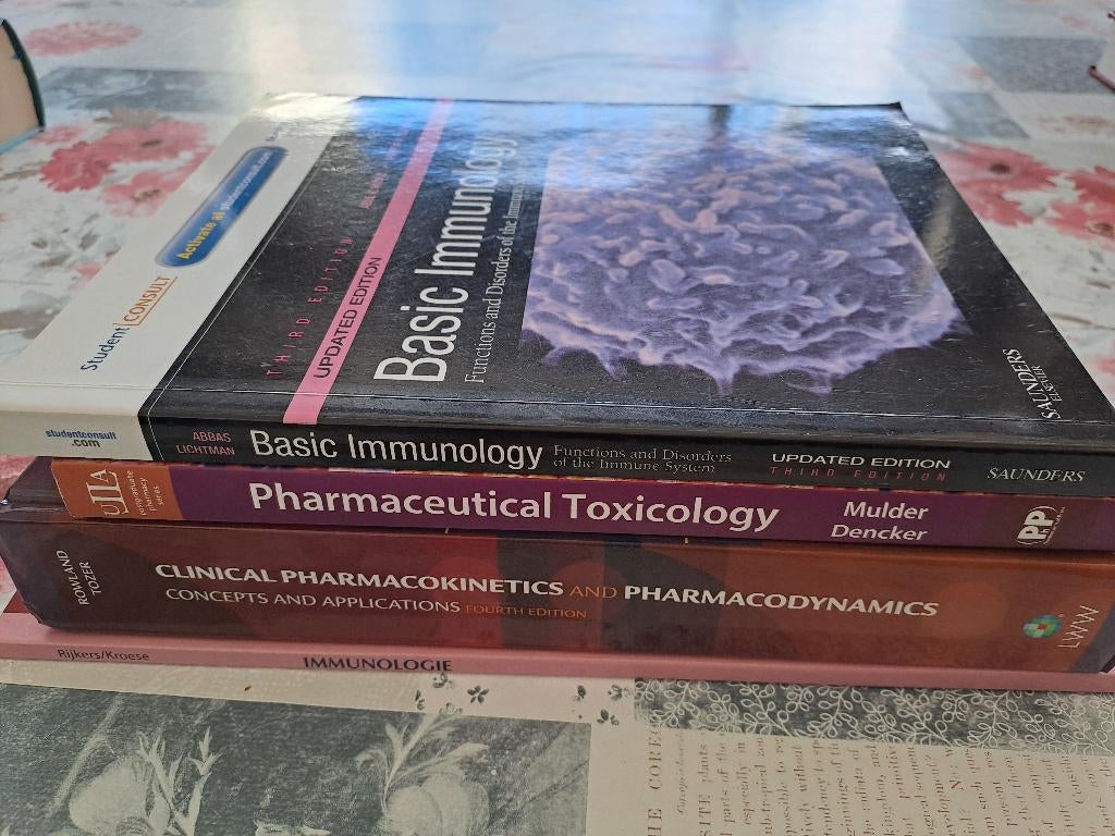 Studieboeken farmacie, Ophalen of Verzenden, Beta, Zo goed als nieuw, WO