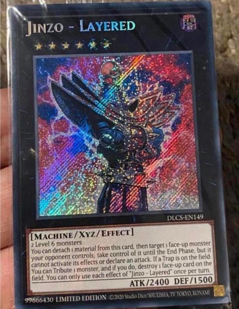 Yu-Gi-Oh! Jinzo Layered DLCS Limited Edition Sealed !, Hobby en Vrije tijd, Verzamelkaartspellen | Yu-gi-Oh!, Ophalen of Verzenden
