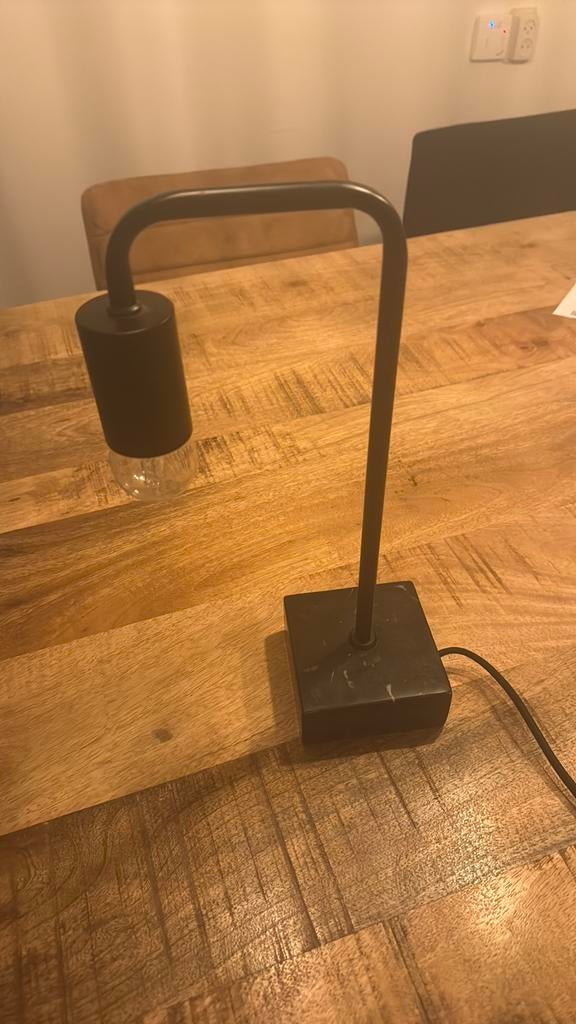 Industrie tafellamp, Ophalen of Verzenden, Zo goed als nieuw, Minder dan 50 cm