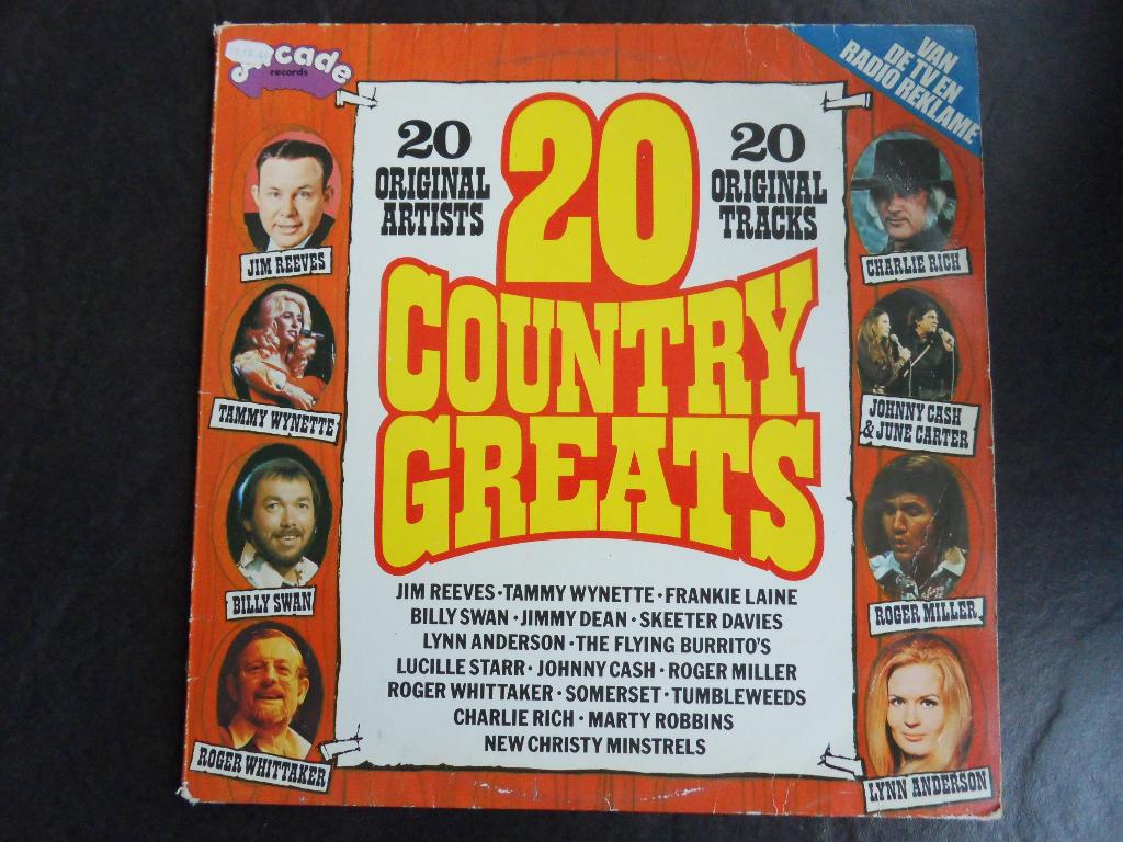 20 Country Greats - Various (LP), Ophalen of Verzenden, Gebruikt, 12 inch