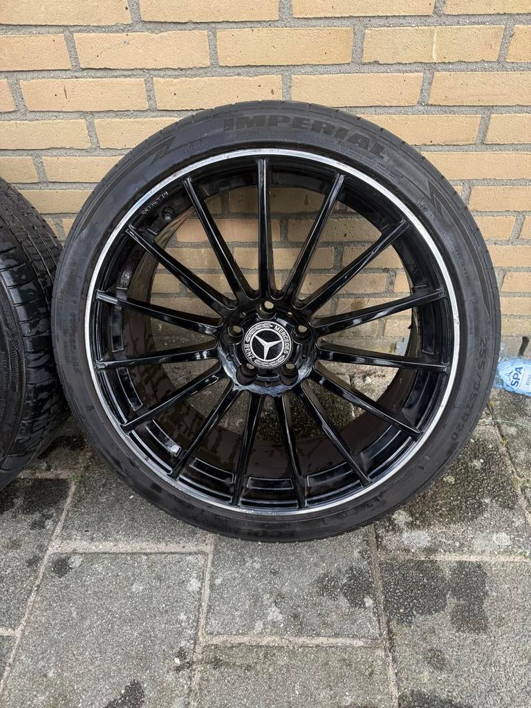 Mercedes-Benz velgen 20 inch met banden, Auto-onderdelen, Gebruikt, 255 mm, Banden en Velgen, Ophalen of Verzenden