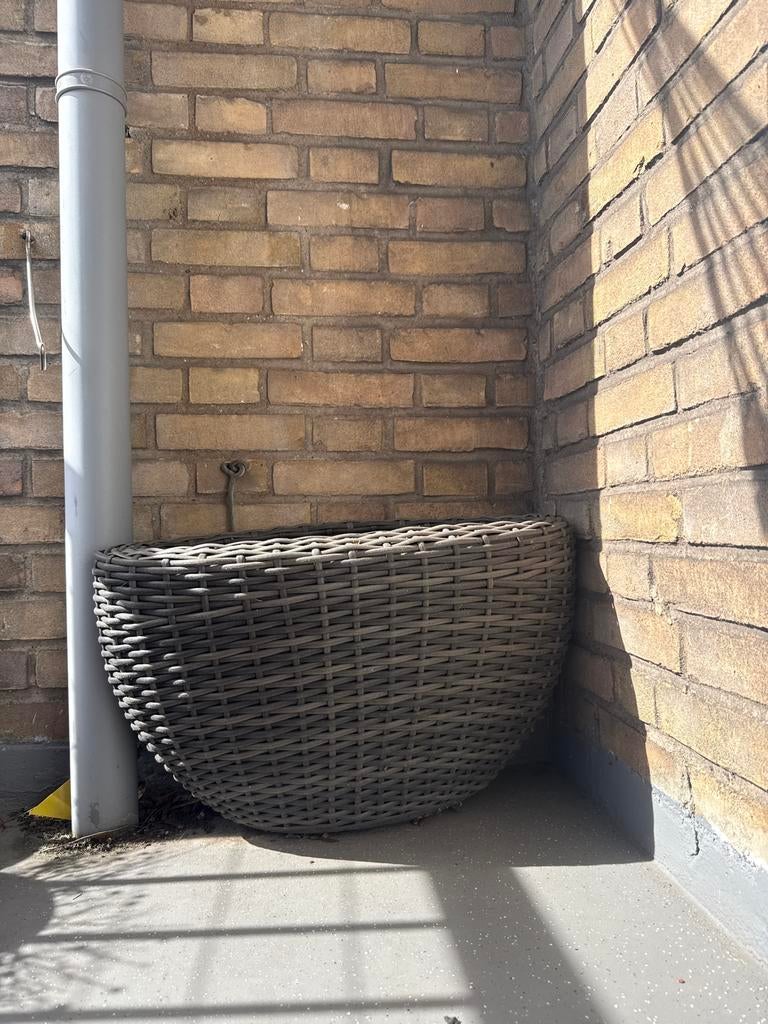 Grote buiten plantenpot van kunststof, Ophalen, Kunststof, Gebruikt, Balkon