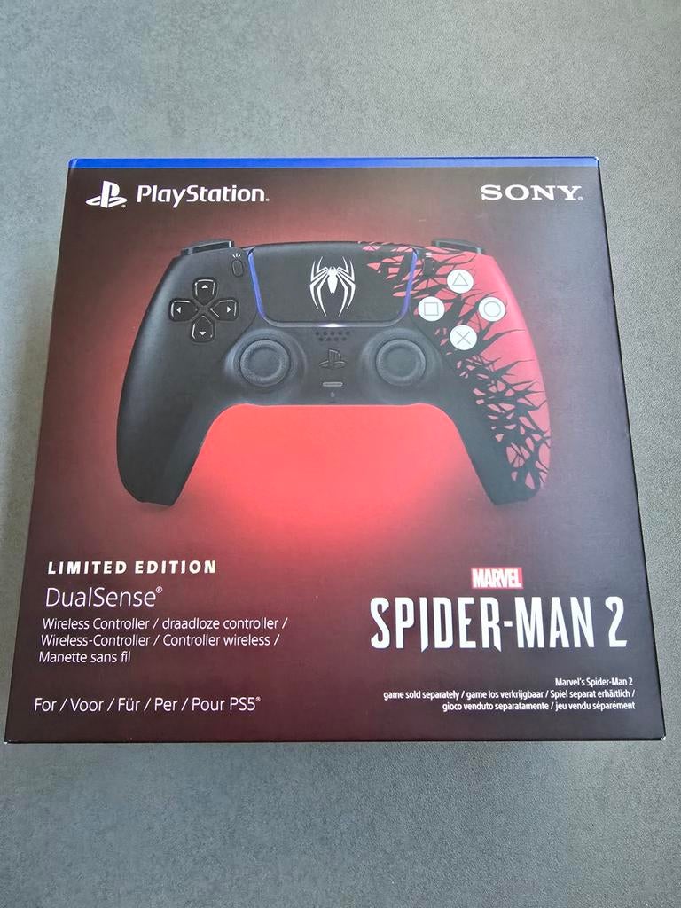 Spider-Man 2 DualSense controller PS5, Ophalen of Verzenden, Nieuw, Controller