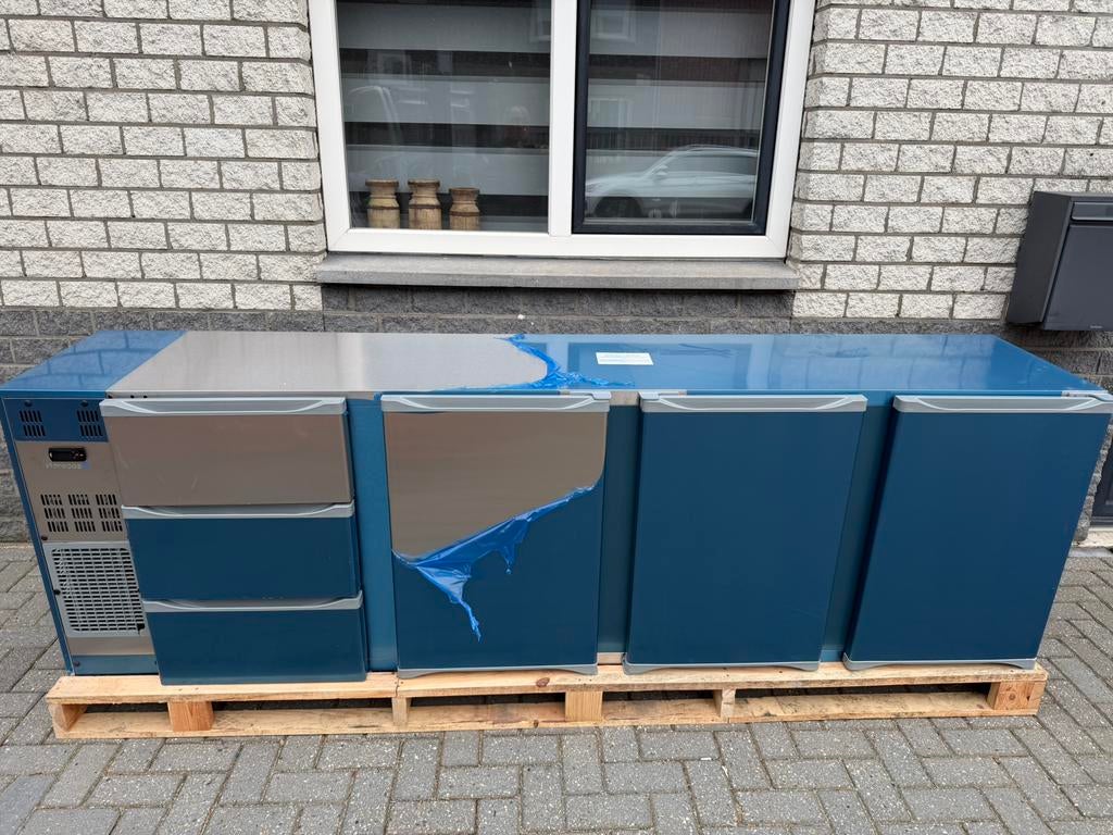 Barkoeling koelwerkbank nieuw drankenkoeling koeling, Ophalen of Verzenden, Koelen en Vriezen