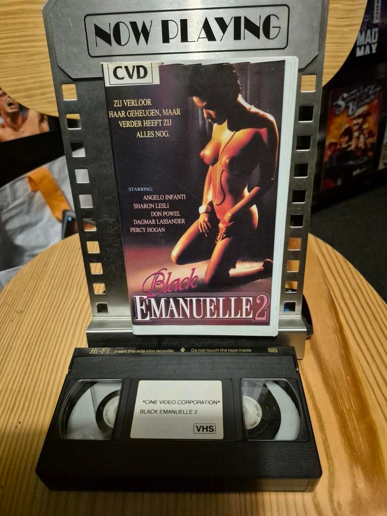 Black Emmanuelle 2 VHS - Nederlands ondertiteld, Vanaf 16 jaar, Ophalen of Verzenden, Gebruikt, Overige genres