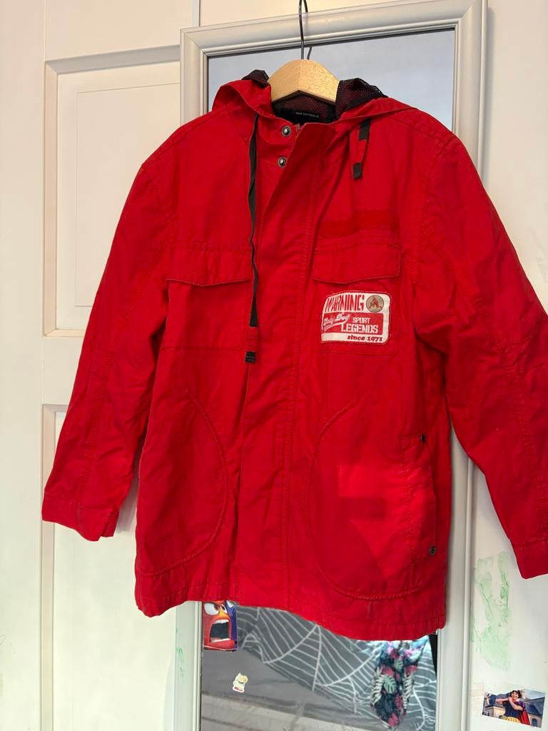 Nieuwe Salty Dog tussenjas, rood, maat 128, Ophalen of Verzenden, Nieuw