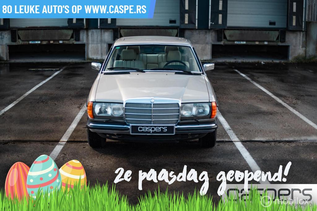 Mercedes 280 CE W123 | Spaanse met NL kenteken + APK 2028 !, Automaat, Gebruikt, Bruin, Bedrijf