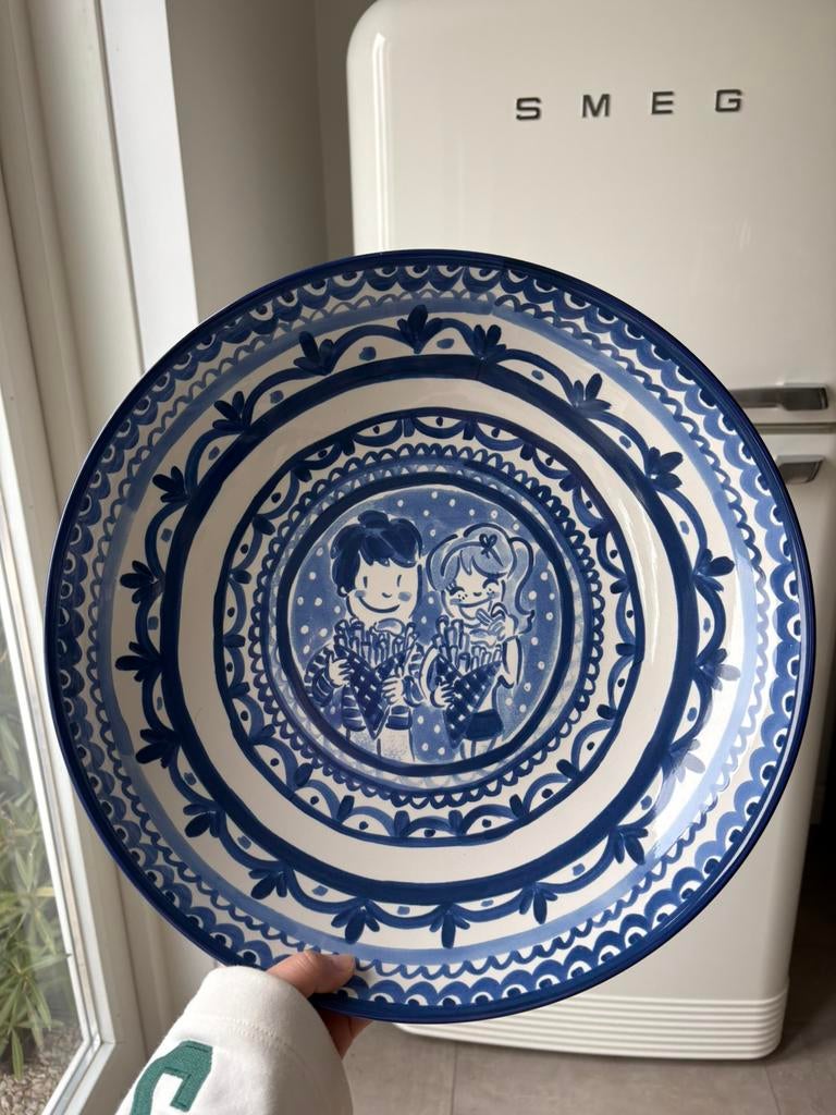 Blond schaal, Huis en Inrichting, Keuken | Servies, Ophalen, Blond Amsterdam, Nieuw, Schaal of Schalen