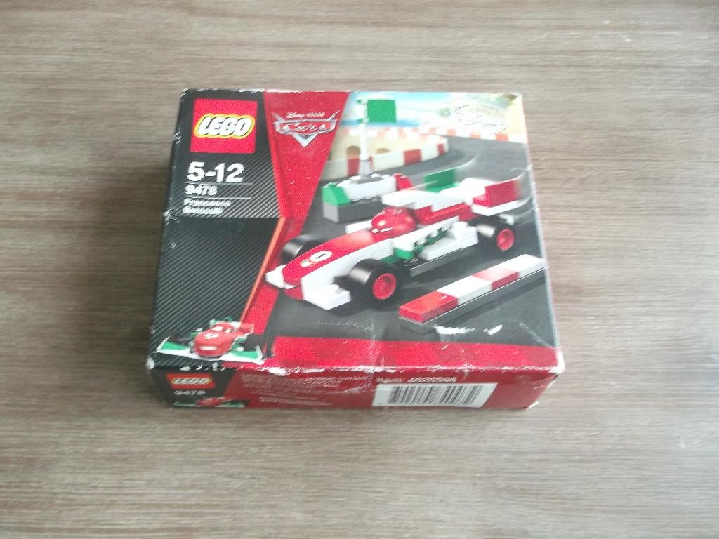 lego cars 9478 francesco bernoulli (2012), Ophalen of Verzenden, Nieuw, Complete set, Lego