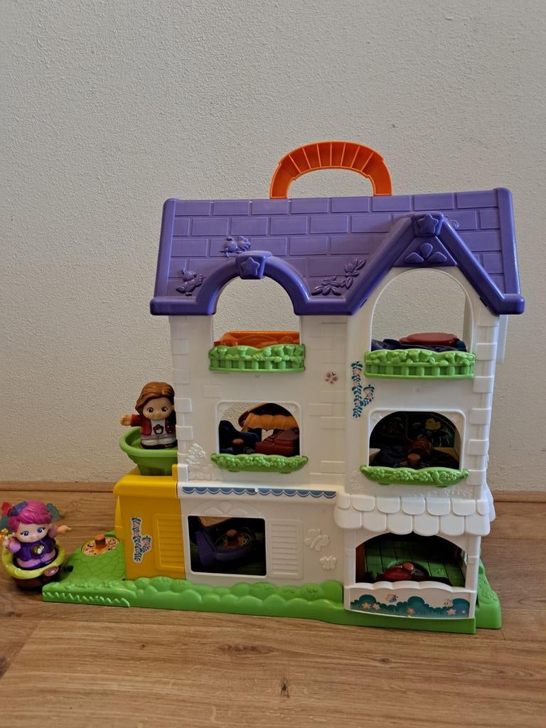 Vtech vrolijke vriendjes huis, Ophalen, Gebruikt, 4 tot 6 jaar