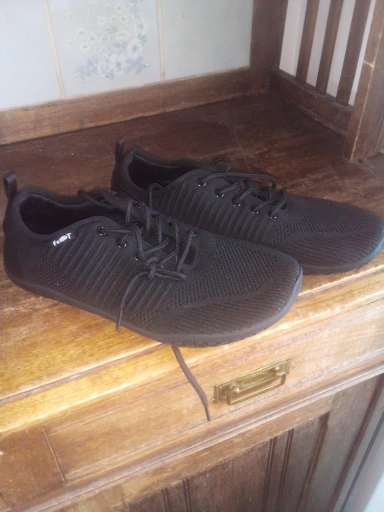 Zwarte heren barefoot schoenen  maat 44, Ophalen of Verzenden, Nieuw, Zwart