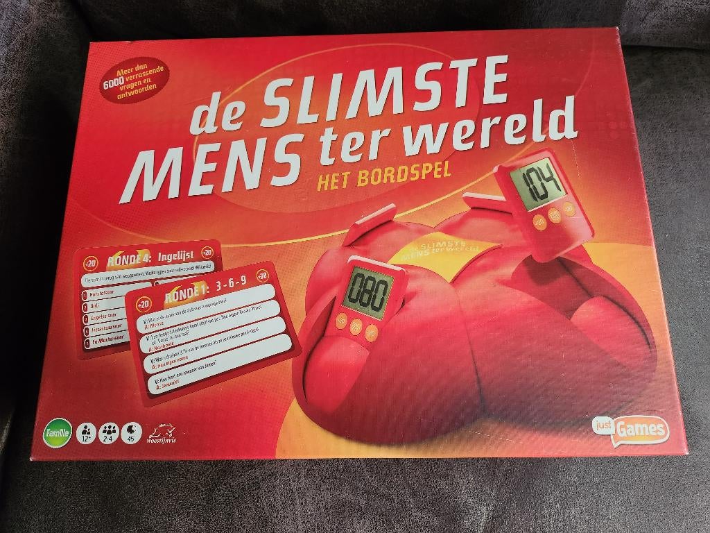 De slimste mens ter wereld - Bordspel, Ophalen of Verzenden, Zo goed als nieuw