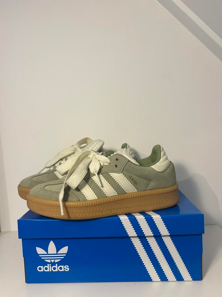 Adidas samba xlg green, Ophalen of Verzenden, Zo goed als nieuw, Overige kleuren