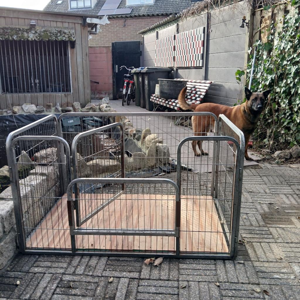 Hondenbench uitneembaar., Dieren en Toebehoren, Ophalen, Gebruikt