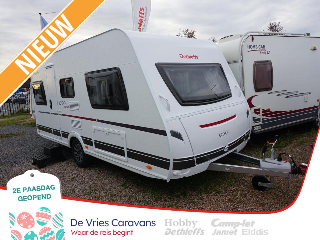 Dethleffs C'go Active 475 EL Active pakket ! Voorraam., Rondzit, Bedrijf, Schokbreker, Overige typen