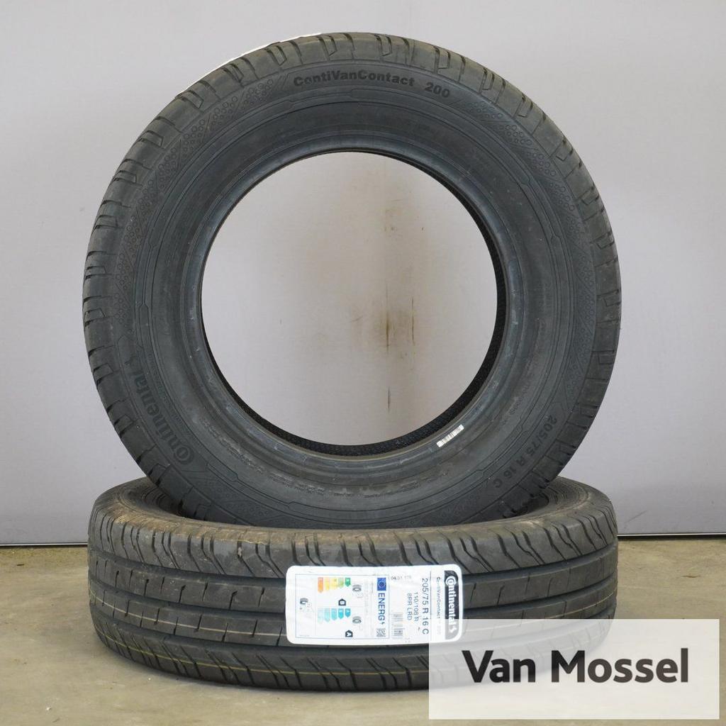 Continental ContiVanContact 200 205/75/R16 C, Bestelwagen, -, Nieuw, Band(en)