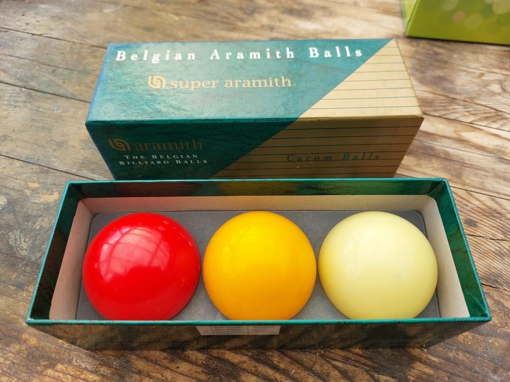 Mooie set biljartballen, Ophalen of Verzenden, Keu of Ballen