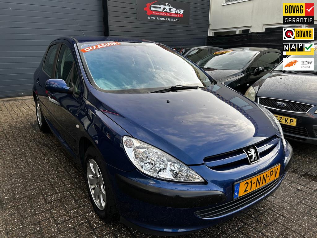 Peugeot 307 1.6-16V XS Pack, Auto's, Voorwielaandrijving, Stof, Gebruikt, Zwart