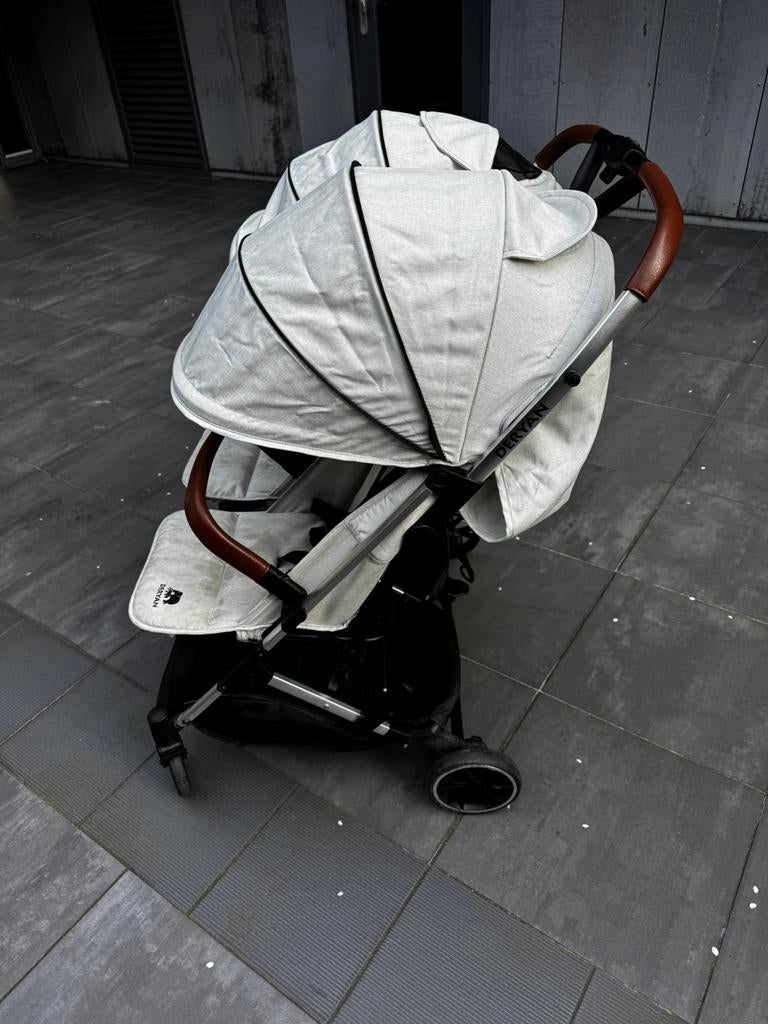 Duo buggy deryan tweeling, Ophalen, Zo goed als nieuw