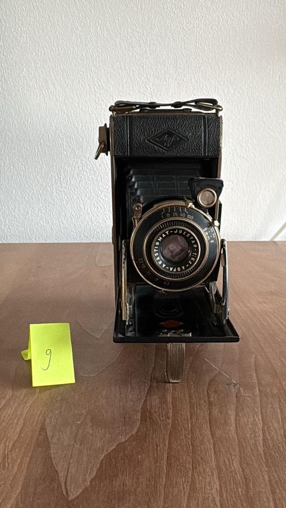 Balgcamera Agfa Billy Record, Ophalen, 1940 tot 1960, Fototoestel