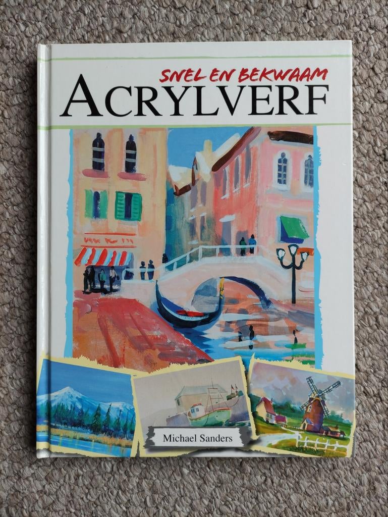 Acrylverf schilderen boek, Boeken, Ophalen of Verzenden
