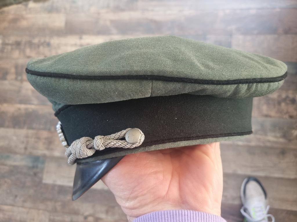 Duits WOII Schirmmütze wehrmacht pionier officier, Verzamelen, Militaria | Algemeen, Ophalen of Verzenden, Landmacht, Duitsland