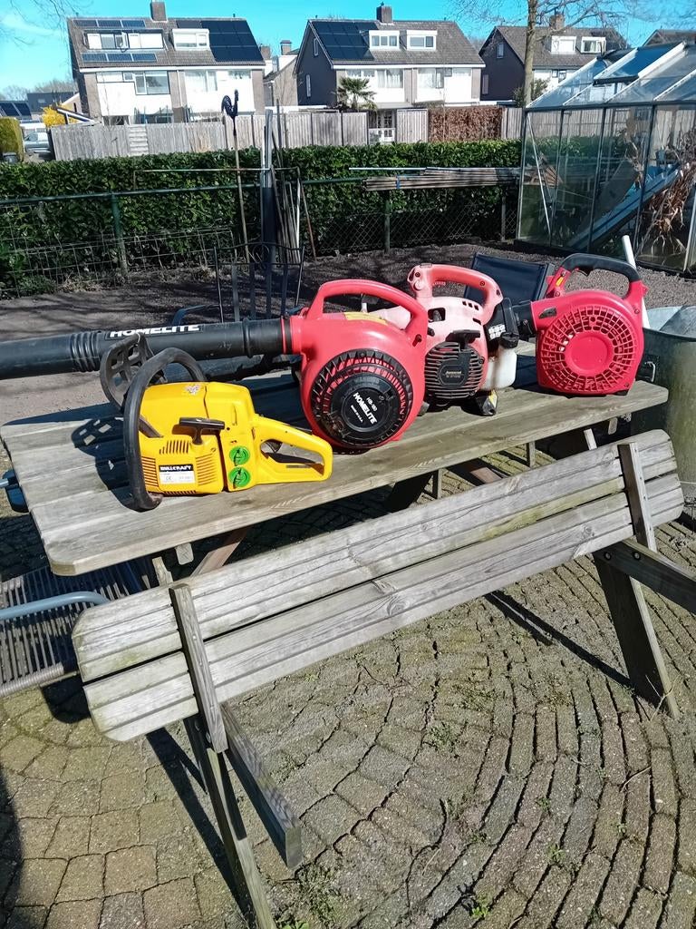 Hobby/tuin machine,s, Tuin en Terras, Ophalen, Benzine