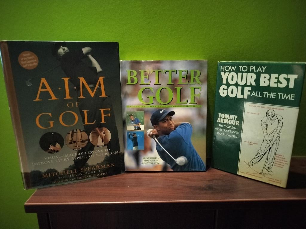 Golf-Instructieset (3 Boeken) – Van Swing tot Mental Game, Ophalen, Balsport