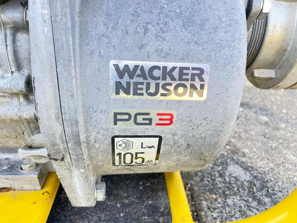 Wacker Neuson PG3 Waterpomp met Honda GX160 Motor, Ophalen, Gebruikt, Elektrisch, Overige typen