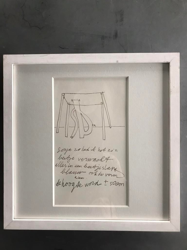 Klaas Gubbels, ontwerp, hangende ketel, Ophalen