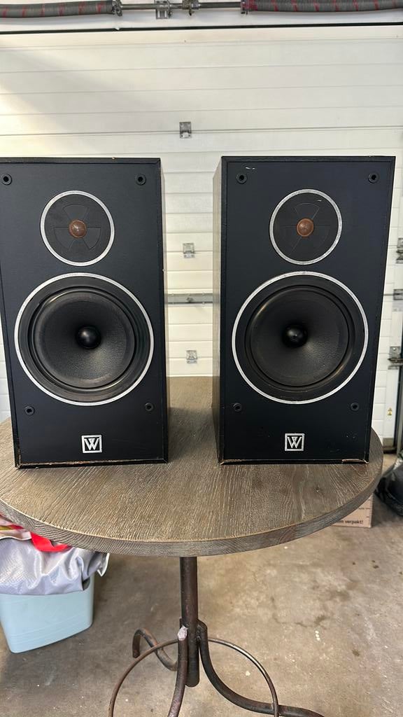 Warfedale 507.2 luidsprekers, Zo goed als nieuw, Minder dan 60 watt, Front, Rear of Stereo speakers, Ophalen